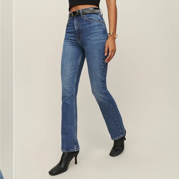 Reformation Peyton High Ride Bootcut Jeans - Picture 7 of 8